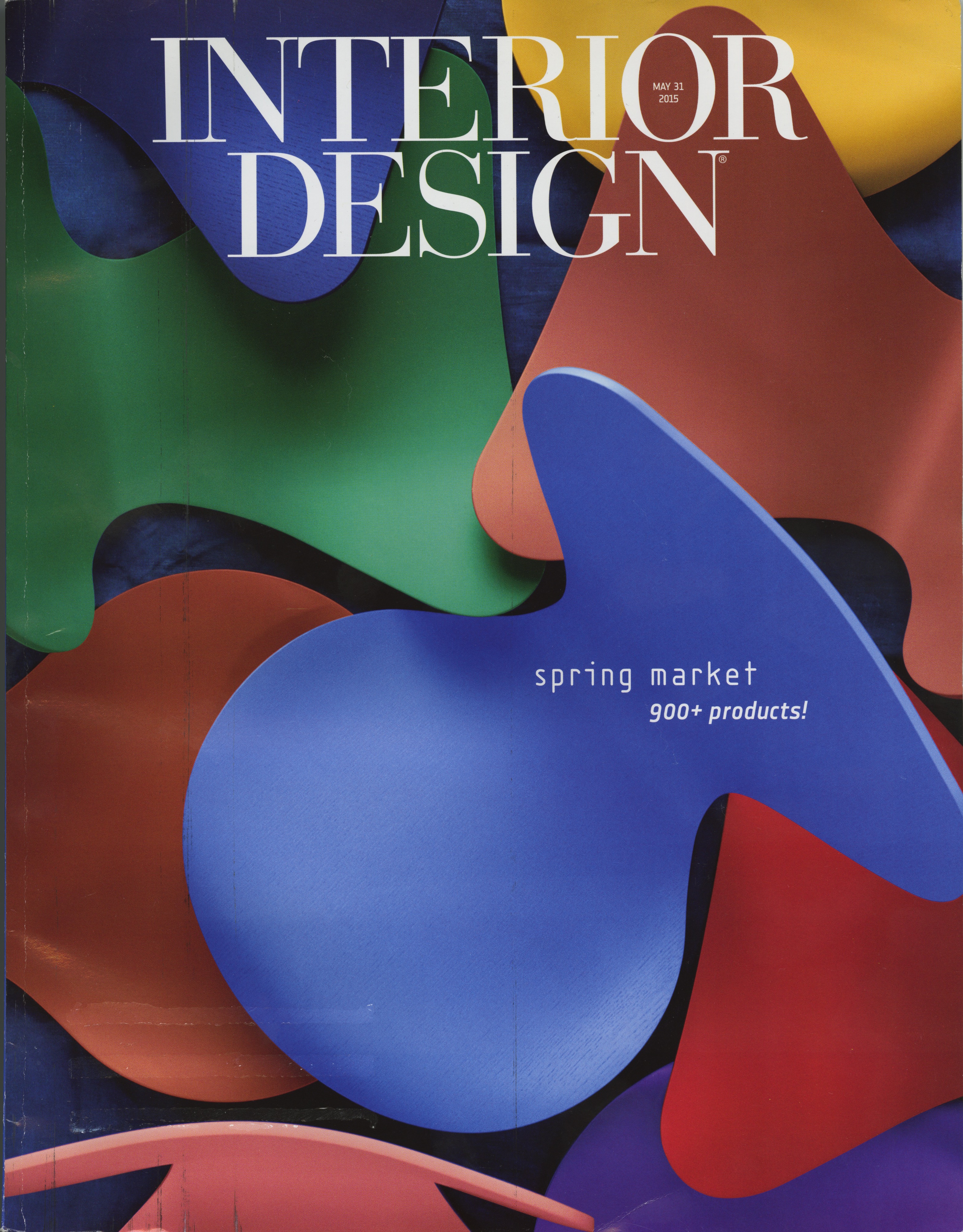 Interior Design Magazine features Karen Vidal quote on Cement Tile